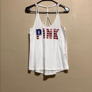 4th of july/ work-out tank top